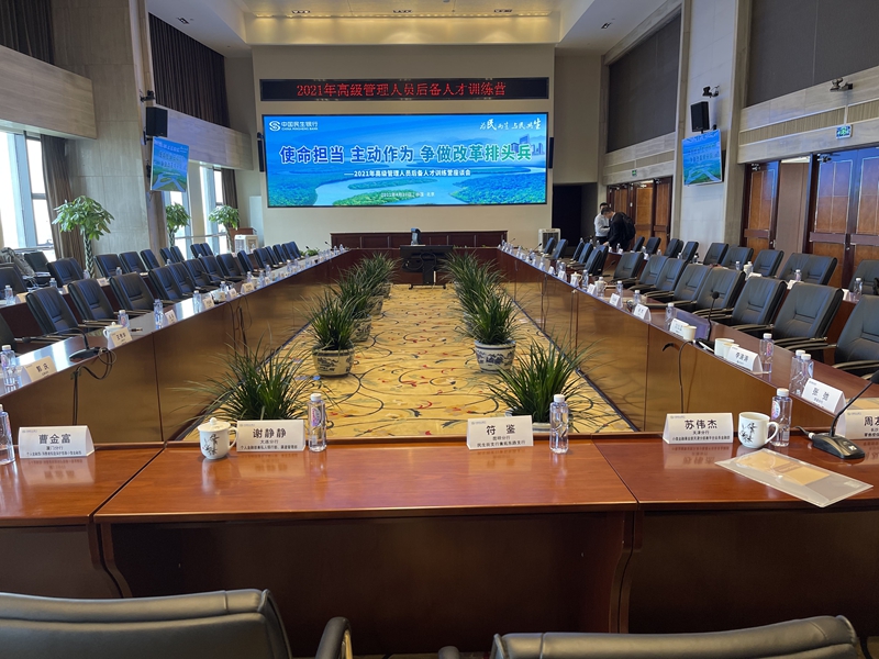 民生银行中部基地会议室